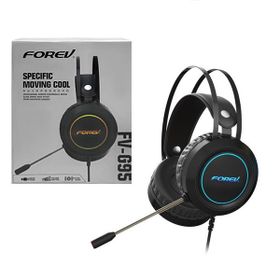 FOREV SŁUCHAWKI Z MIKROFONEM GAMING FV-G95 + LED USB