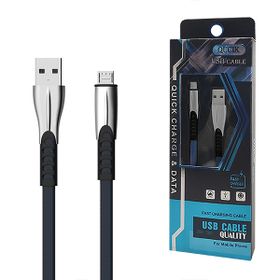 ECOBOX KABEL USB MICRO 2.4A NIEBIESKI QUICK CHARGER QC 3.0 1M BW02