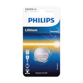 BATERIA PHILIPS CR2016/01B LITOWA BLISTER 1SZT LITHIUM