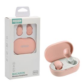 Somostel Słuchawki bluetooth douszne TWS BT 5.0 Różowy Stero SMS-J13