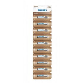 Philips Bateria Alkaliczna AAA LR03 LR3 Alkaline AAA LR03 10szt Phil-LR03AL10S/10