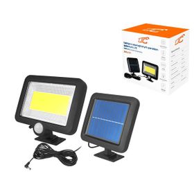 LAMPA LTC COB 10W Z PANELEM SOLARNYM,CZUJNIKIEM RUCHU I ZMIERZCHU,AKUMULATOR 1800MAH LXLL141