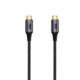 Economy Kabel Typ-C - Typ-C 5A 100W 40Gbps 8K 60Hz 1m Thunderbolt Czarny