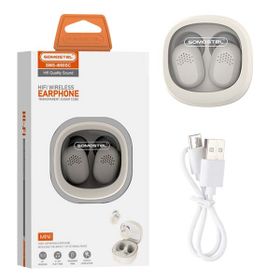 Somostel Słuchawki bluetooth douszne TWS BT 5.0 Biały Stero SMS-I660