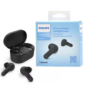 SŁUCHAWKI PHILIPS DOUSZNE BEZPRZEWODOWE BLUETOOTH TRUE WIRELESS TWS CZARNE TAT1138BK