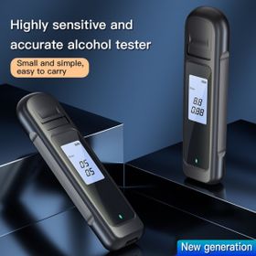ALKOMAT ELEKTRONICZNY CYFROWY BEZUSTNIKOWY ALCOHOL TESTER TRZEŹWOŚCI