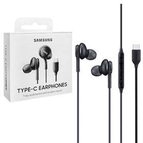 SŁUCHAWKI DOUSZNE PRZEWODOWE SAMSUNG EO-IC100 ZESTAW SŁUCHAWKOWY TYP-C CZARNE BOX