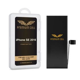 Premium Cell bateria do iPhone SE2016 1700mAh 600+ Cycles cobalt