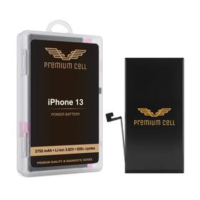 Premium Cell bateria do iPhone 13 Diagnosable 3750 mAh 600+ Cycles cobalt