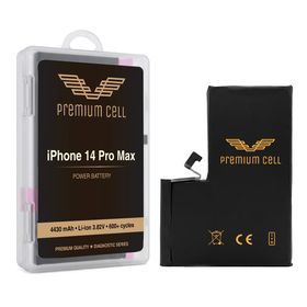Premium Cell bateria do iPhone 14 Pro Max Diagnosable 4430mAh 600+ Cycles cobalt