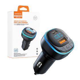 Somostel transmiter USB / Typ-C 3.1A czarny SMS-A109