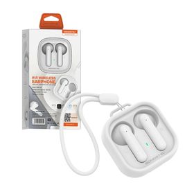 Somostel Słuchawki bluetooth douszne biały 25mAh×2 / 200mAh SMS-J41
