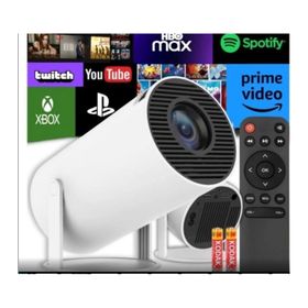 ECOBOX PROJEKTOR RZUTNIK ANDROID TV WIFI FULL HD