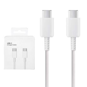 ECOBOX KABEL USB TYP-C DO TYP-C 3A 1M BIAŁY PD USB-C