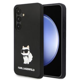  KARL LAGERFELD LIQUID SILICONE CHOUPETTE NFT CASE FOR SAMSUNG GALAXY S24 CZARNY