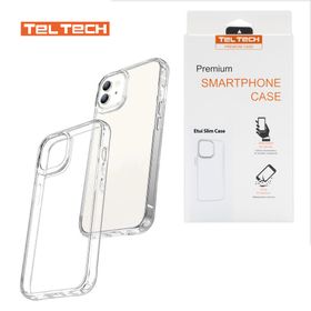 Teltech Nakładka slim case 2mm do iPhone 16 transparentny