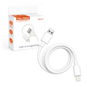 Teltech kabel USB - Lightning 2A 1m biały TCA-02
