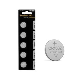 BATERIA LITOWA EXCELLET PRO CR1632 5SZT. 3V