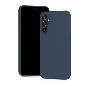 NAKŁADKA SILICON CASE DO SAMSUNG GALAXY A24 PLUS 5G CIEMNONIEBIESKA