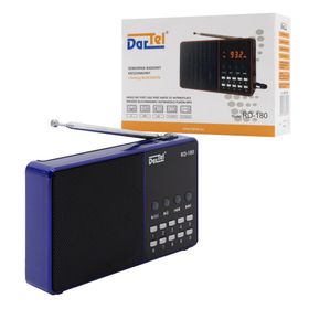 Dartel Radio przenośne RD-180 retro Bluetooth Niebieski