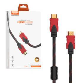 Somostel kabel HDMI 4K 3m czarno-czerwony SMS-ZB22