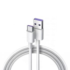 Economy Kabel USB - Typ-C 5A 100W 1m Biały