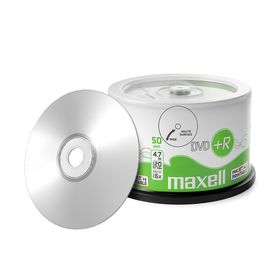 Maxell płyta DVD+R do nadruku jednorazowego zapisu 16x 4.7GB 50szt