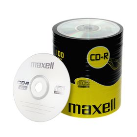 Maxell płyta CD-R jednorazowego zapisu 52x 700MB 100szt