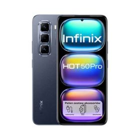Infinix smartfon telefon HOT 50 Pro czarny 8GB/256GB GTU06