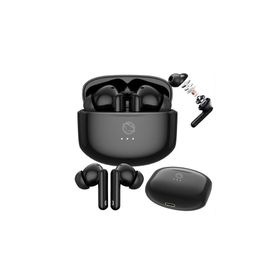 Teltech słuchawki bezprzewodowe douszne Touch BT5.3 czarny TBE-02