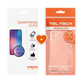 Teltech nakładka Anti Shock case do iPhone 17 + szkło hartowane