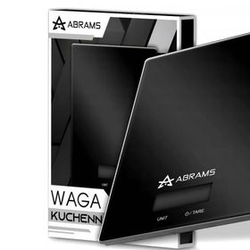 Ecobox Waga kuchenna czarny 1g / 5kg
