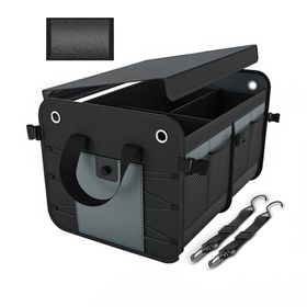 Trusty Organizer do bagażnika samochodowego składany szary