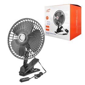 LTC wentylator wiatrak samochodowy 6" na kokpit czarny LXWTS1 12V