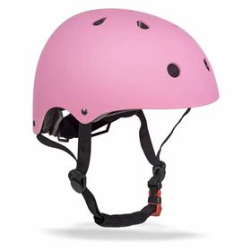 Trusty kask rowerowy 48-53cm różowy matowy