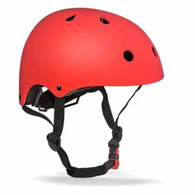 Trusty kask rowerowy 54-57cm czerwony matowy