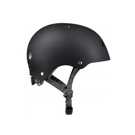 Trusty kask rowerowy 48-53cm czarny matowy