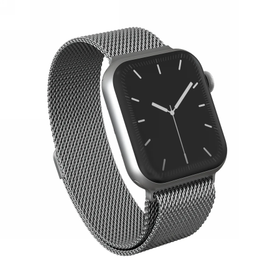 BURGA Metal Mesh Band - bransoleta do Apple Watch 42-49 mm (silver)