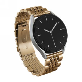 BURGA Metal Bracelet Chic Royal - uniwersalna bransoleta do zegarka 20 mm (gold)
