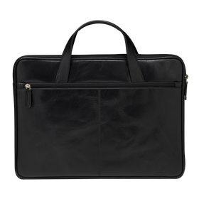 dbramante1928 Silkeborg - skórzana torba na laptop 15" (black)