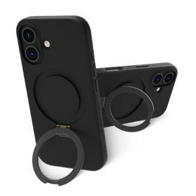 dbramante1928 Iceland Ultra D3O MS Kick - obudowa ochronna z podstawką do iPhone 16 kompatybilna z MagSafe (black)