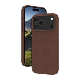 dbramante 1928 Roskilde MS - skórzane etui do iPhone 17 Pro Max kompatybilna z MagSafe (dark tan)