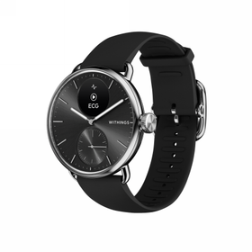 Withings Scanwatch 2 - zegarek z funkcją EKG, pomiarem pulsu i SPO2 oraz mierzeniem aktywności fizycznej i snu (38mm, black)