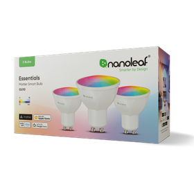 Nanoleaf Essentials Smart - zestaw 3 żarówek GU10 (technologia Matter) [eol]