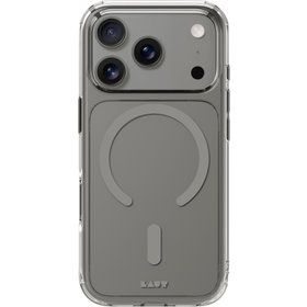 Laut Crystal Fluro - etui do iPhone 18 Pro Max / 17 Pro Max kompatybilne z MagSafe (clear gray)
