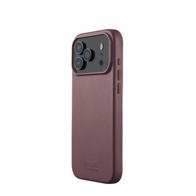 Mujjo Leather Case - etui skórzane do iPhone 18 Pro Max / 17 Pro Max kompatybilne z MagSafe (bronze red)