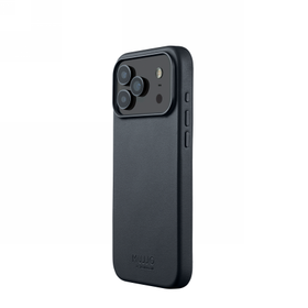 Mujjo Leather Case - etui skórzane do iPhone 18 Pro Max / 17 Pro Max kompatybilne z MagSafe (basalt)