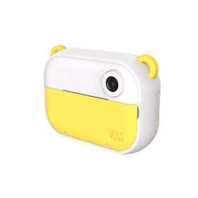 myFirst Camera Insta Wi - aparat natychmiastowy dla dzieci z drukarką i możliwością drukowania etykiet, ekranem 2.4" IPS, z podwójnym obiektywem 12 MP (yellow)