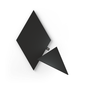 Nanoleaf Shapes Triangles Expansion Pack - panele świetlne (3 panele świetlne) (black)