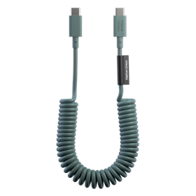 Native Union Pop Cable - kabel USB-C - USB-C, 1,2 m 60W (slate green)